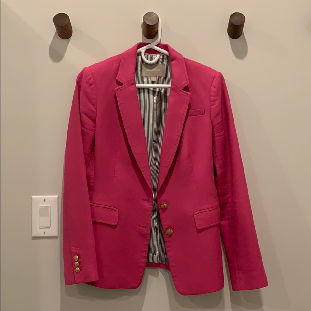 Banana Republic pink blazer